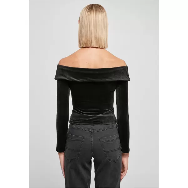  Dámské triko URBAN CLASSICS TB5475 BLACK 