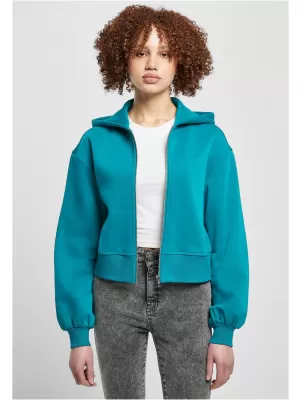 Dámská mikina URBAN CLASSICS TB4766 WATER GREEN