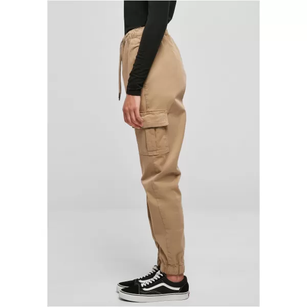  Dámské kalhoty URBAN CLASSICS TB4735 SOFT TAUPE 