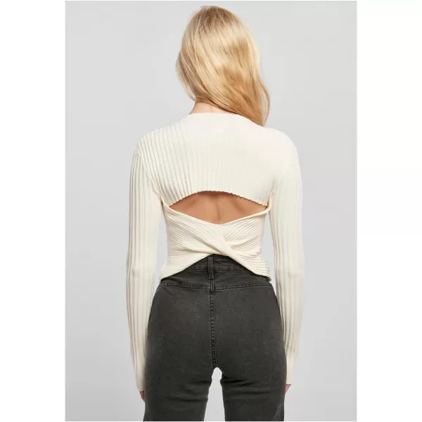  Dámský svetr URBAN CLASSICS TB5442 WHITE/SAND 