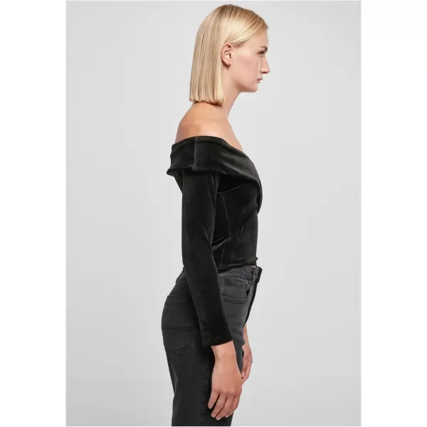  Dámské triko URBAN CLASSICS TB5475 BLACK 