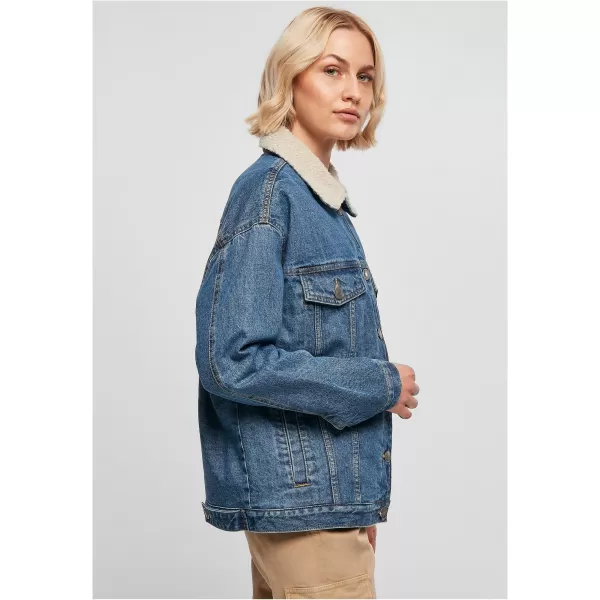  Dámská bunda URBAN CLASSICS TB5077 CLEARBLUE WASHED 