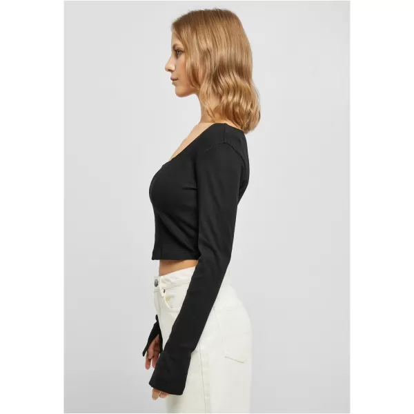  Dámské triko URBAN CLASSICS TB5480 BLACK 