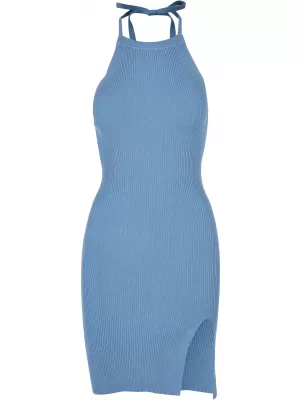 Dámské šaty URBAN CLASSICS TB5494 HORIZONBLUE