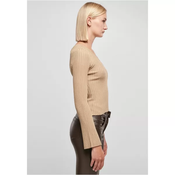  Dámský svetr URBAN CLASSICS TB5441 UNION BEIGE 