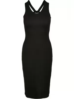 Dámské šaty URBAN CLASSICS TB4782 BLACK