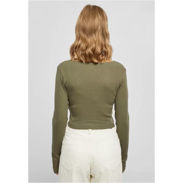  Dámské triko URBAN CLASSICS TB5480 OLIVE 