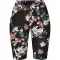 Dámské kraťasy URBAN CLASSICS TB4791 BLACK SOFT FLOWER