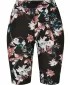 Dámské kraťasy URBAN CLASSICS TB4791 BLACK SOFT FLOWER