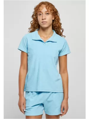 Dámské triko URBAN CLASSICS TB5979 BALTIC BLUE