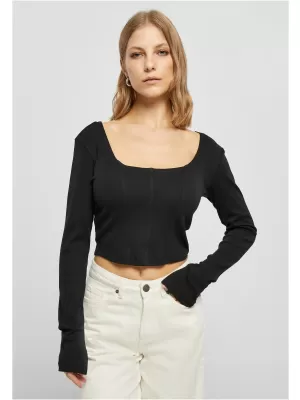 Dámské triko URBAN CLASSICS TB5480 BLACK