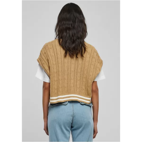  Dámský svetr URBAN CLASSICS TB5090 UNION BEIGE 