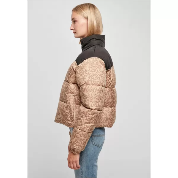  Dámská bunda URBAN CLASSICS TB5438 UNION BEIGE DAMAST 