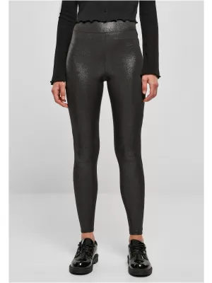 Dámské legíny URBAN CLASSICS TB5428 SPARKLING BLACK