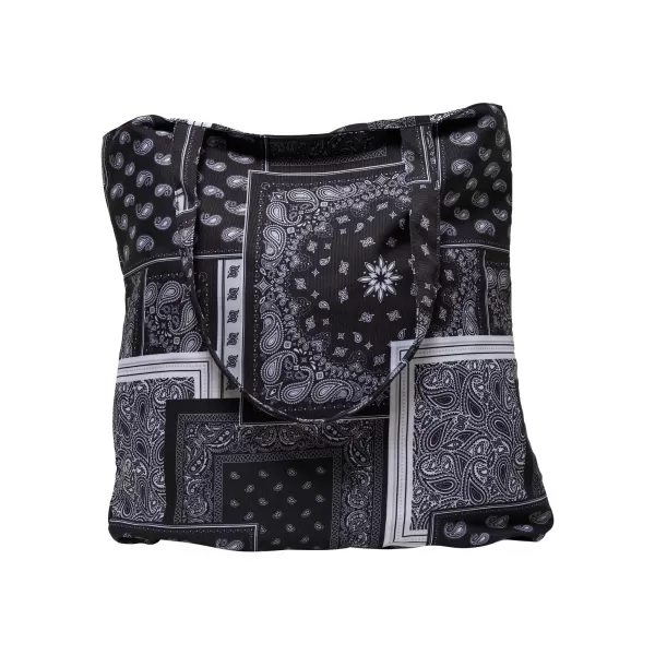  Taška URBAN CLASSICS TB5255 BLACK/WHITE 