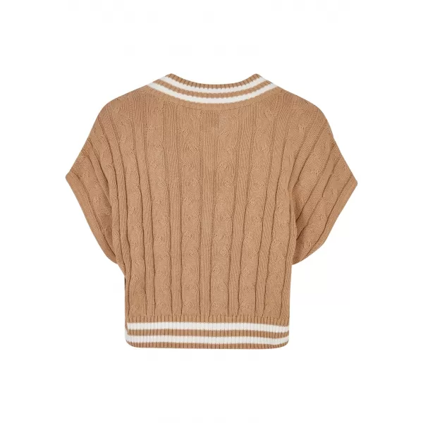  Dámský svetr URBAN CLASSICS TB5090 UNION BEIGE 