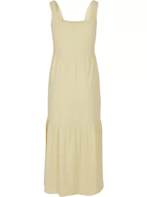 Dámské šaty URBAN CLASSICS TB4784 SOFT YELLOW
