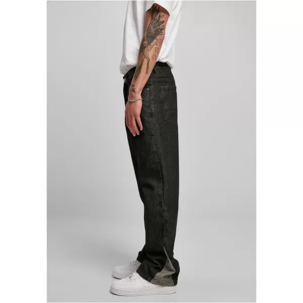  Pánské kalhoty URBAN CLASSICS TB4949 BLACK WASHED 