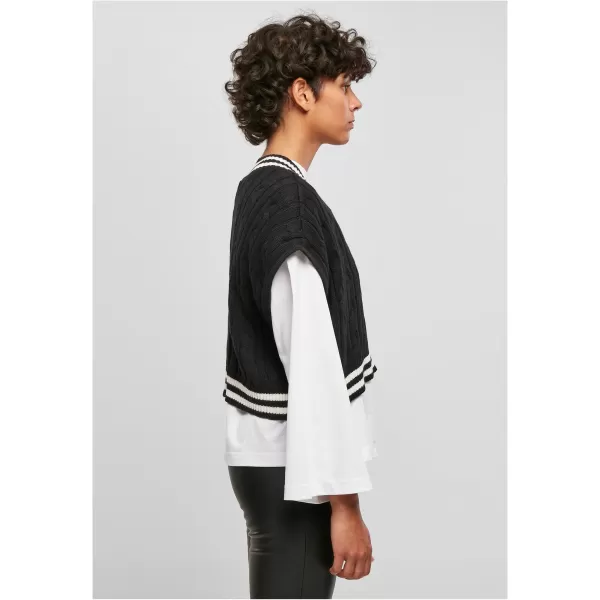  Dámský svetr URBAN CLASSICS TB5090 BLACK 