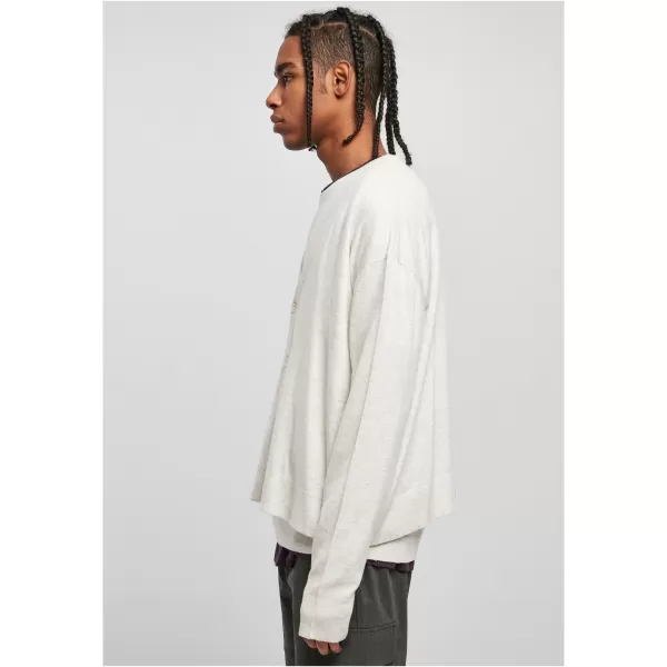  Pánský svetr URBAN CLASSICS TB5545 LIGHT GREY 