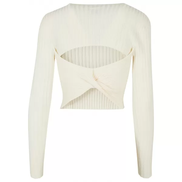  Dámský svetr URBAN CLASSICS TB5442 WHITE/SAND 