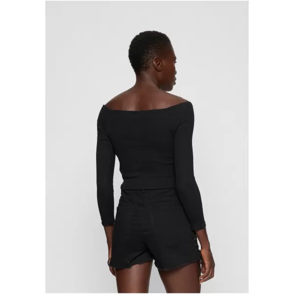  Dámské triko URBAN CLASSICS TB4731 BLACK 