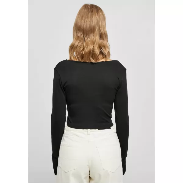  Dámské triko URBAN CLASSICS TB5480 BLACK 