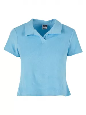 Dámské triko URBAN CLASSICS TB5979 BALTIC BLUE