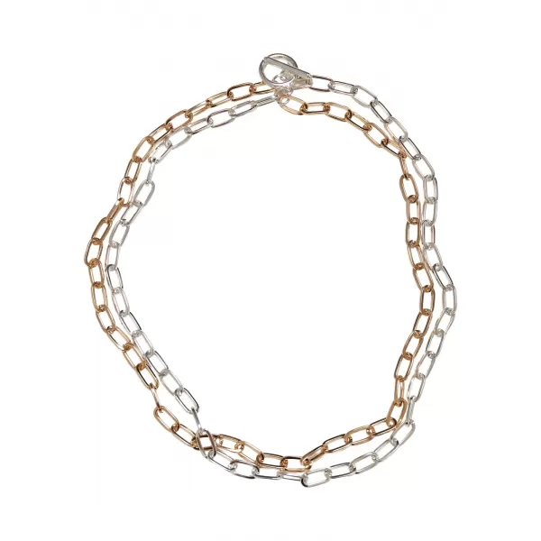 Náhrdelník URBAN CLASSICS TB5157 GOLD/SILVER 