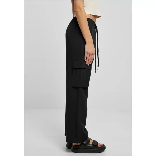  Dámské kalhoty URBAN CLASSICS TB6041 BLACK 