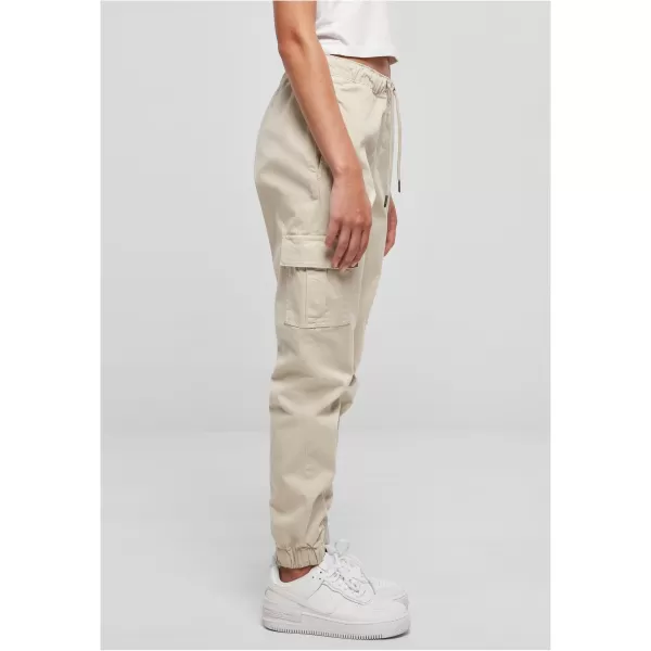  Dámské kalhoty URBAN CLASSICS TB4735 SOFT SEA GRASS 