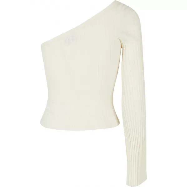  Dámský svetr URBAN CLASSICS TB5441 WHITE/SAND 