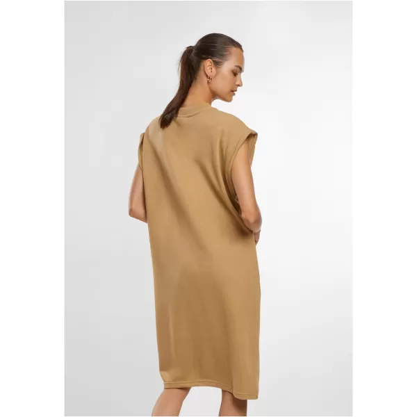  Dámské šaty URBAN CLASSICS TB6856 UNION BEIGE 