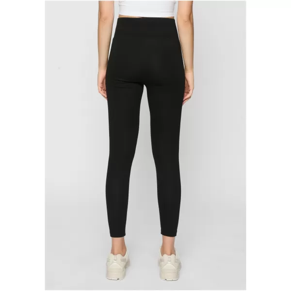  Dámské legíny URBAN CLASSICS TB2633A BLACK/BLACK 