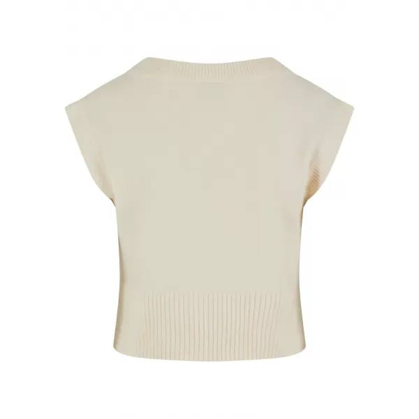  Dámský svetr URBAN CLASSICS TB7460 WHITE/SAND 