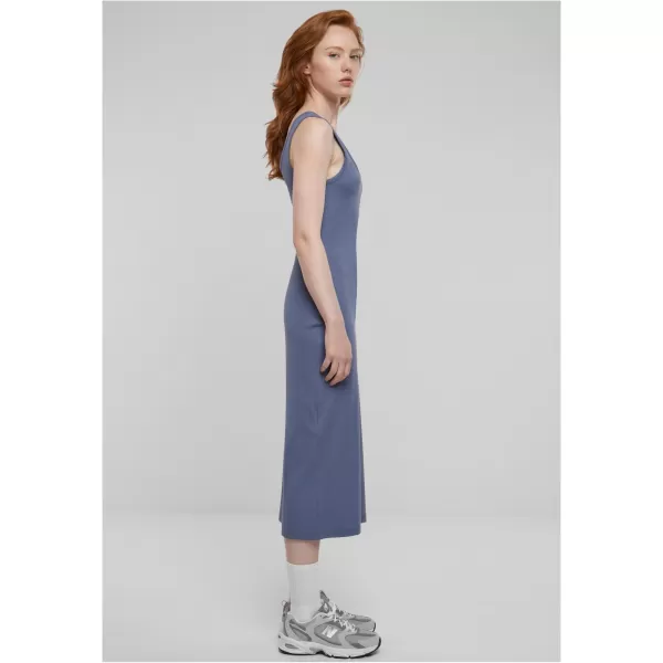  Dámské šaty URBAN CLASSICS TB6190 VINTAGE BLUE 