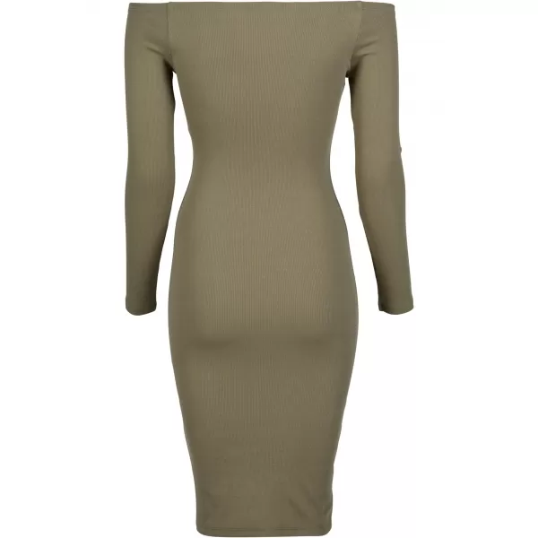  Dámské šaty URBAN CLASSICS TB6145 TINI OLIVE 