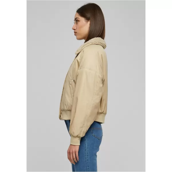  Dámská bunda URBAN CLASSICS TB6070 WET SAND/SAND 