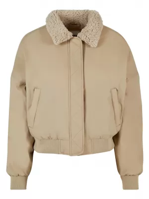 Dámská bunda URBAN CLASSICS TB6070 WET SAND/SAND