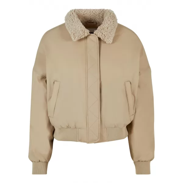  Dámská bunda URBAN CLASSICS TB6070 WET SAND/SAND 