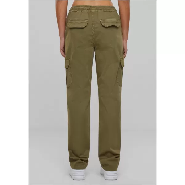  Dámské kalhoty URBAN CLASSICS TB6158 TINI OLIVE 