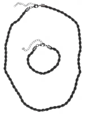 Dámský náhrdelník URBAN CLASSICS TB6487 GUNMETAL