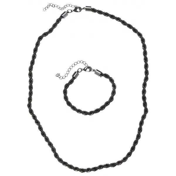  Dámský náhrdelník URBAN CLASSICS TB6487 GUNMETAL 