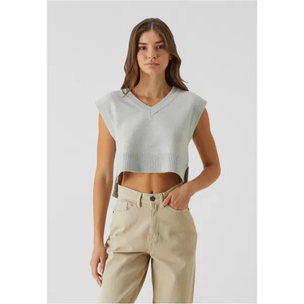  Dámský svetr URBAN CLASSICS TB7460 LIGHT ASPHALT 