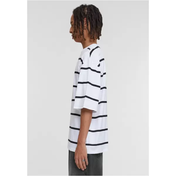  Pánské triko URBAN CLASSICS TB6412 WHITE/BLACK 