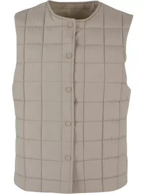 Dámská vesta URBAN CLASSICS TB6149 WET SAND