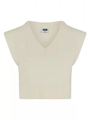 Dámský svetr URBAN CLASSICS TB7460 WHITE/SAND