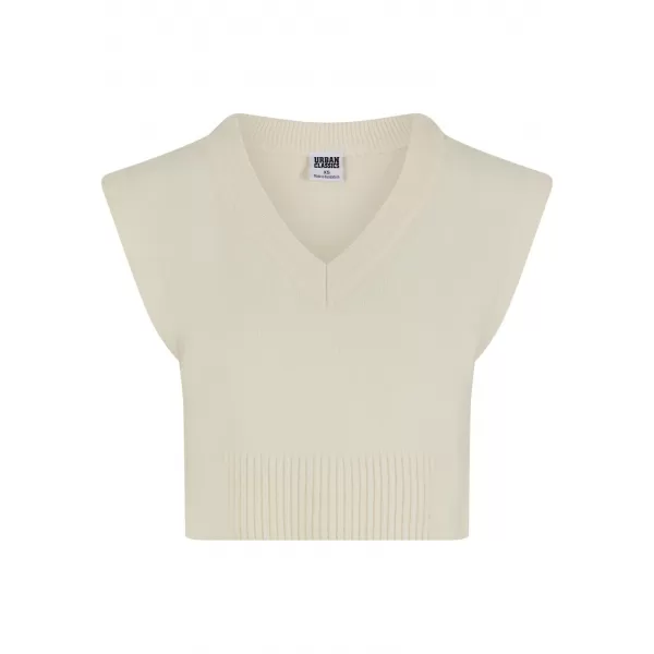  Dámský svetr URBAN CLASSICS TB7460 WHITE/SAND 
