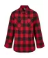 Dětská košile URBAN CLASSICS UCK297 BLACK/RED