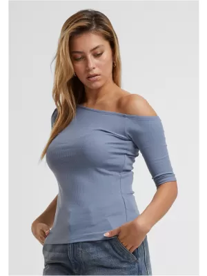 Dámské triko URBAN CLASSICS TB7096 CLOUDSKY